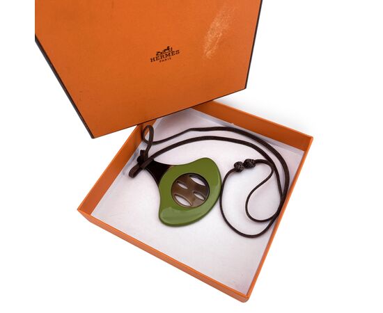 HERMES Collana in Col. Verde