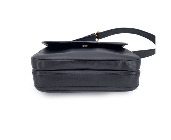 GUCCI Borsa a Tracolla Vintage in Pelle Col. Nero Ophidia M