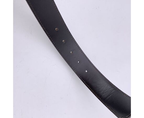 GUCCI Cintura in Pelle Col. Argento