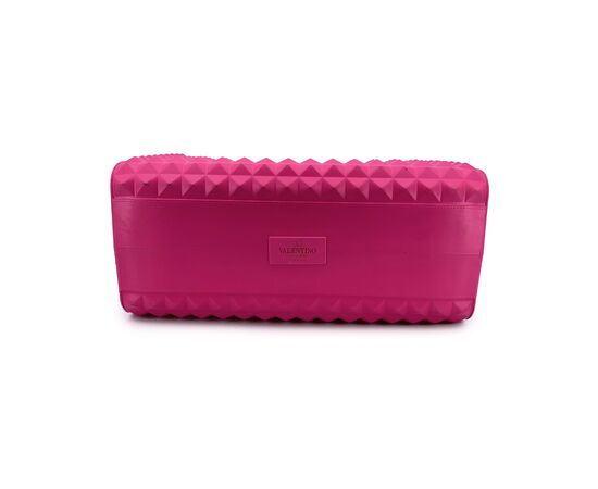 VALENTINO GARAVANI Borsa a Mano in Plastica Col. Rosa Le Troisieme M