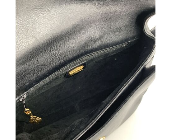 GUCCI Borsa a Tracolla Vintage in Pelle Col. Nero Ophidia M