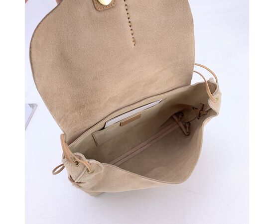 GUCCI Borsa a Tracolla in Camoscio Col. Beige S