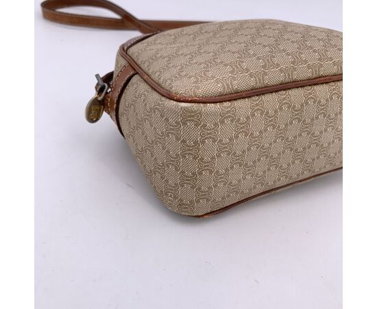 CELINE Borsa a Tracolla Vintage in Tela Col. Beige Macadam S