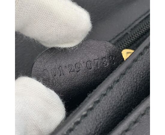 GUCCI Borsa a Tracolla Vintage in Pelle Col. Nero Ophidia M