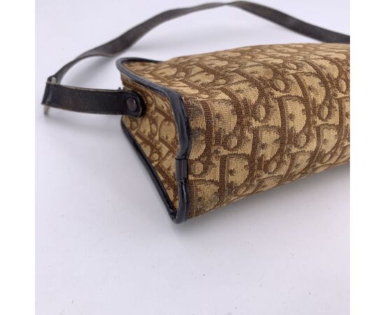 DIOR Borsa a Tracolla Vintage in Tela Col. Marrone M