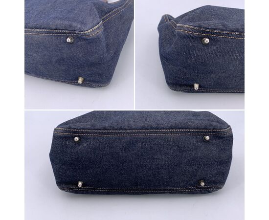 FENDI Borsa Shopper in Denim Col. Blu M