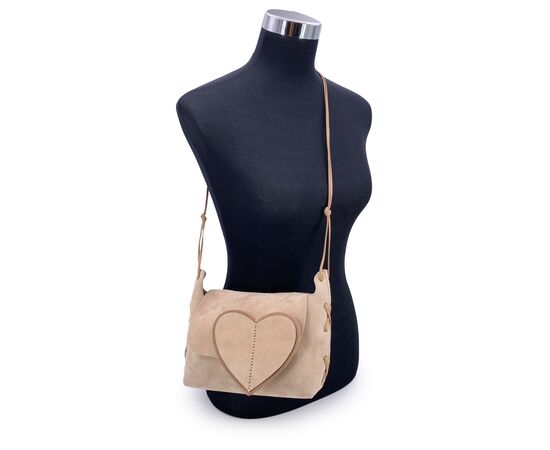 GUCCI Borsa a Tracolla in Camoscio Col. Beige S
