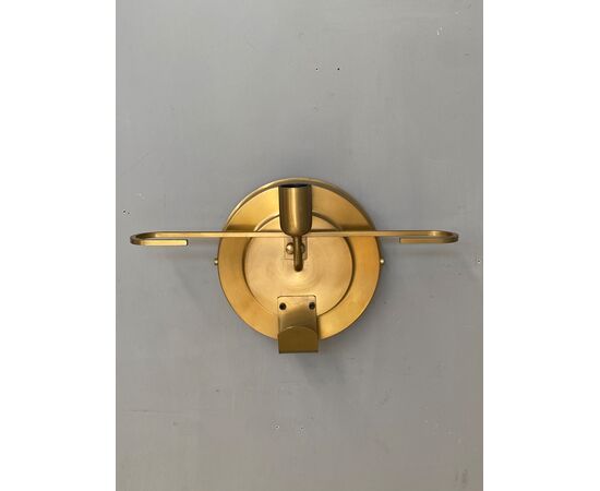 Applique in vetro e ottone attribuita ad Angelo Brotto per Esperia, anni '70