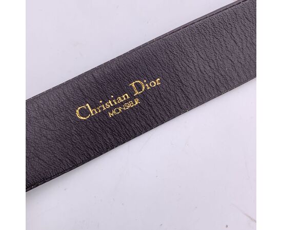 DIOR Cintura Vintage in Pelle Col. Marrone