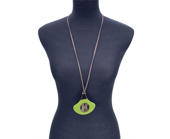 HERMES Collana in Col. Verde