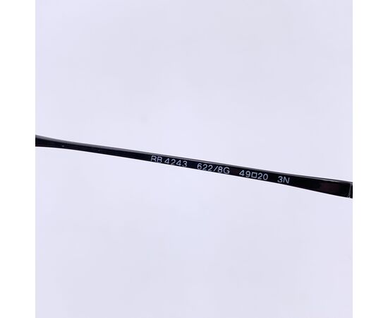 RAY-BAN Occhiali da Sole in Plastica Col. Nero Round