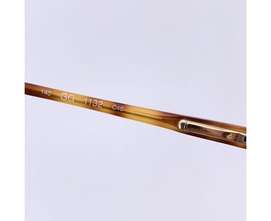 GUCCI Occhiali da Sole Vintage in Acetato Col. Marrone
