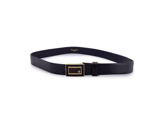 DIOR Cintura Vintage in Pelle Col. Marrone