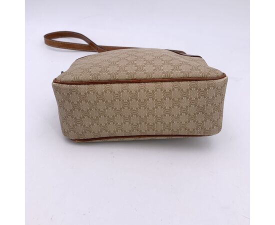CELINE Borsa a Tracolla Vintage in Tela Col. Beige Macadam S