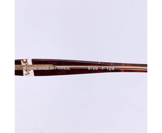 YVES SAINT LAURENT Occhiali da Sole Vintage in Acetato Col. Marrone
