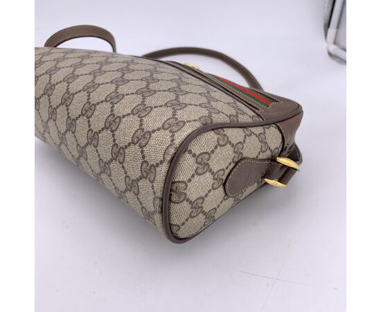 GUCCI Borsa a Tracolla Vintage in Tela Col. Beige Ophidia M