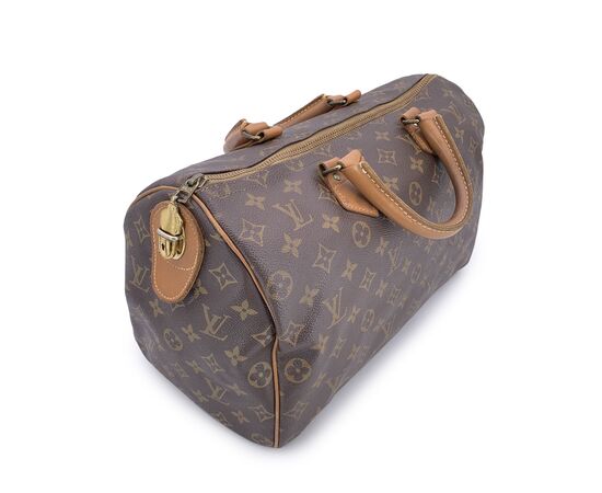 LOUIS VUITTON Borsa a Mano Vintage in Tela Col. Marrone Speedy M