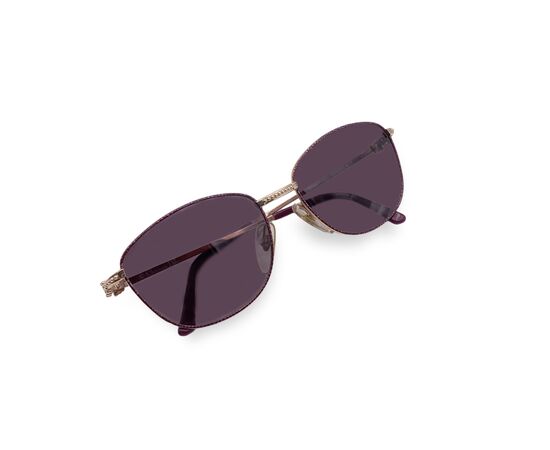 DIOR Occhiali da Sole Vintage in Metallo Col. Oro