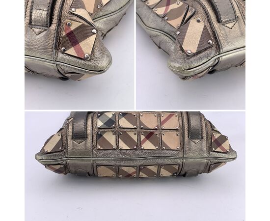 BURBERRY Borsa Shopper in Pelle Col. Beige Brook M