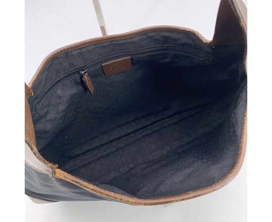 GUCCI Borsa Hobo in Tela Col. Nero Jackie M