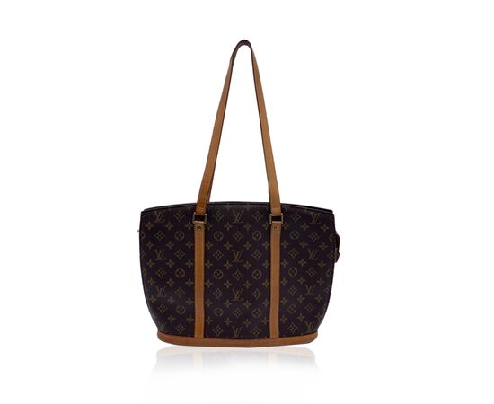 LOUIS VUITTON Borsa Shopper Vintage in Tela Col. Marrone Babylone vintage M