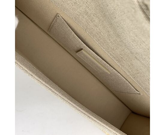 JACQUEMUS Borsa a Tracolla in Tela Col. Beige Le Bambino S