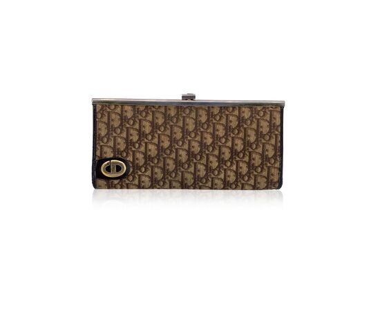 DIOR Pochette Vintage in Tela Col. Marrone Diorissimo S