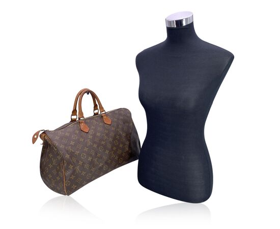 LOUIS VUITTON Borsa a Mano Vintage in Tela Col. Marrone Speedy M