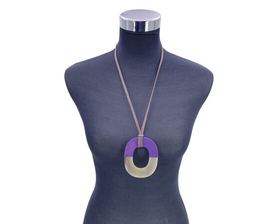 HERMES Collana in Col. Viola Isthme