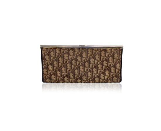 DIOR Pochette Vintage in Tela Col. Marrone Diorissimo S