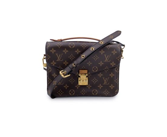 LOUIS VUITTON Borsa a Tracolla in Tela Col. Marrone Metis M