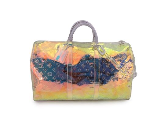 LOUIS VUITTON Borsa da Viaggio in Plastica Col. Altro Keepall L