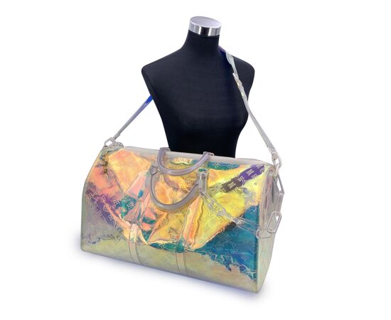 LOUIS VUITTON Borsa da Viaggio in Plastica Col. Altro Keepall L