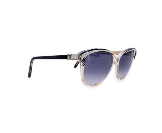 YVES SAINT LAURENT Occhiali da Sole Vintage in Acetato Col. Nero