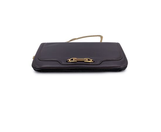 GUCCI Borsa a Tracolla Vintage in Pelle Col. Marrone S