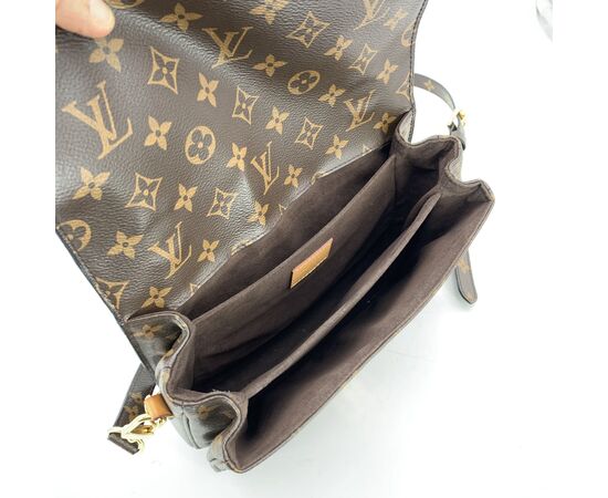 LOUIS VUITTON Borsa a Tracolla in Tela Col. Marrone Metis M