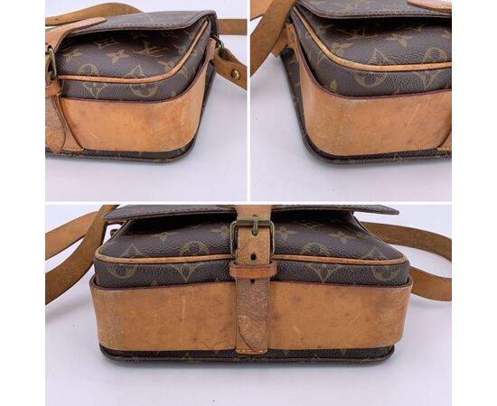LOUIS VUITTON Borsa a Tracolla Vintage in Tela Col. Marrone Cartouchiere M