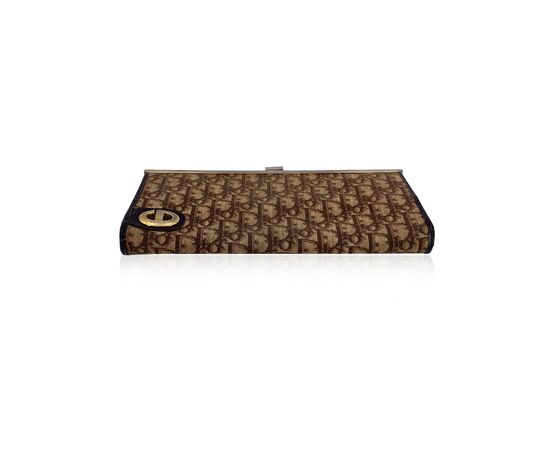 DIOR Pochette Vintage in Tela Col. Marrone Diorissimo S