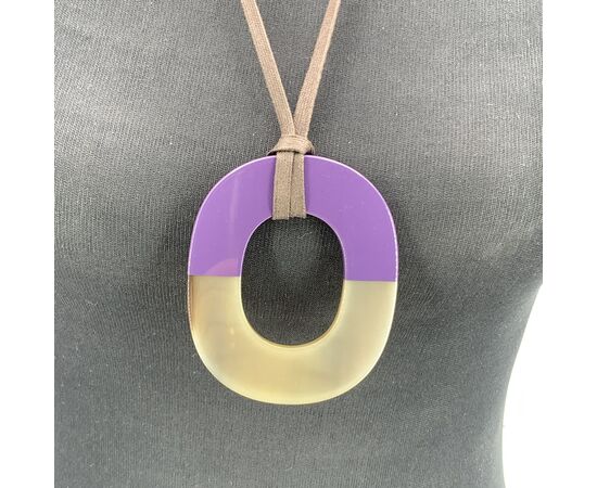 HERMES Collana in Col. Viola Isthme