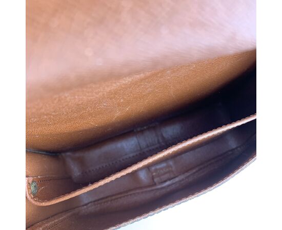 LOUIS VUITTON Borsa a Tracolla Vintage in Tela Col. Marrone Cartouchiere M