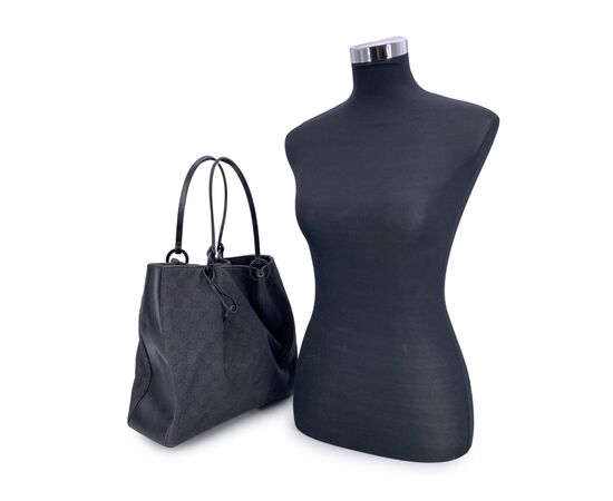 GUCCI Borsa Shopper in Tela Col. Nero M