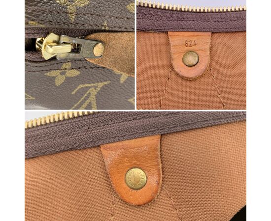 LOUIS VUITTON Borsa a Mano Vintage in Tela Col. Marrone Speedy M