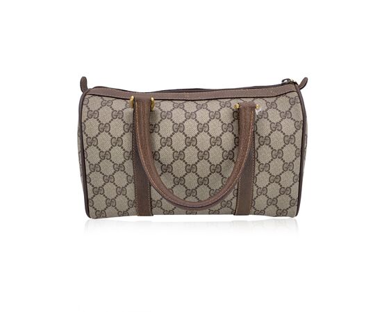 GUCCI Borsa a Mano Vintage in Tela Col. Beige Ophidia M