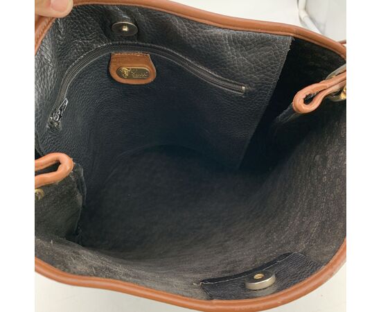 GUCCI Borsa a Tracolla Vintage in Pelle Col. Nero M