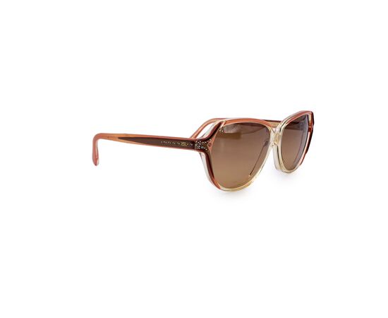 YVES SAINT LAURENT Occhiali da Sole Vintage in Acetato Col. Giallo