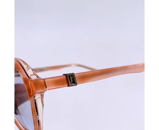 YVES SAINT LAURENT Occhiali da Sole Vintage in Acetato Col. Arancione