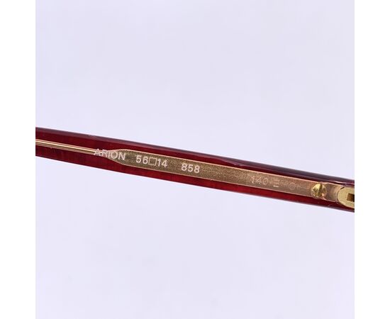 YVES SAINT LAURENT Occhiali da Sole Vintage in Acetato Col. Bordeaux