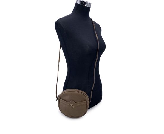 GUCCI Borsa a Tracolla Vintage in Pelle Col. Marrone S