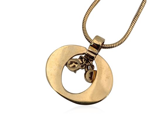 DIOR Collana Vintage in Metallo Col. Oro