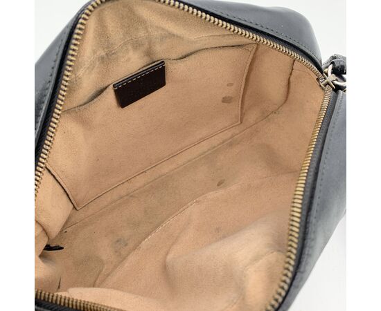 GUCCI Borsa a Tracolla in Pelle Col. Nero Marmont M